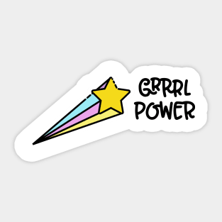 Girl Power Sticker